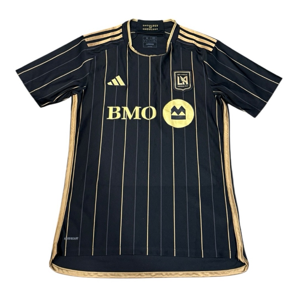Adidas 2024/25 LAFC Los Angeles FC Home Jersey Black Slim Fit Men’s Sz M
